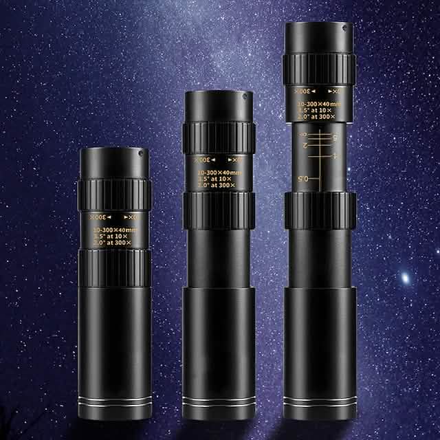 10-300X40 Monocular Telescope – Long-Range Zoom Mini