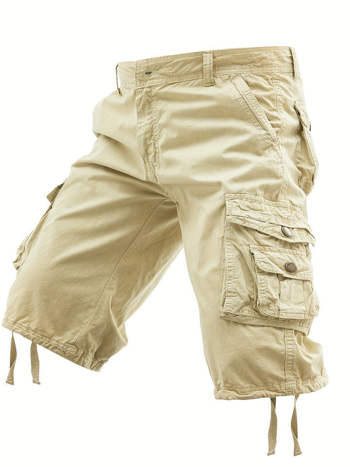 Mens Tactical Cotton Washed Outdoor Shorts