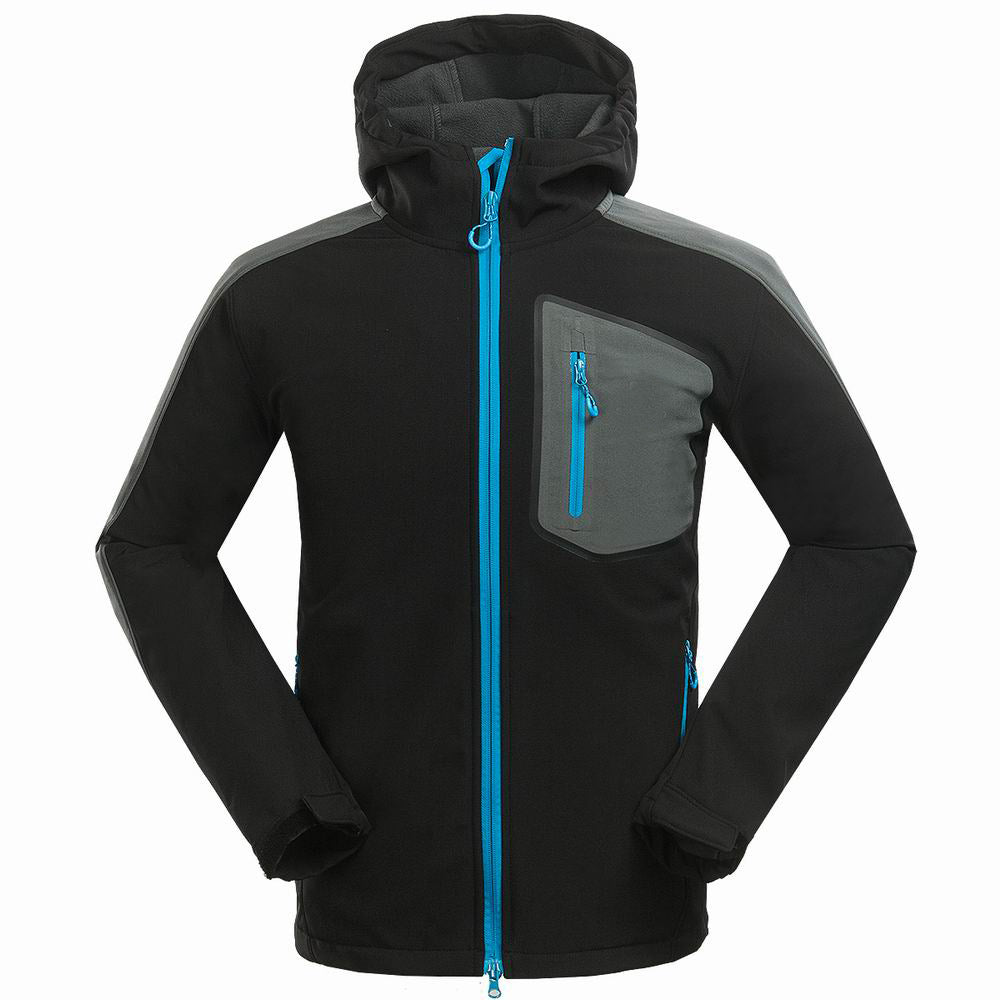 Men’s Outdoor Soft Shell Jacket – Mountaineering & Leisure Sports