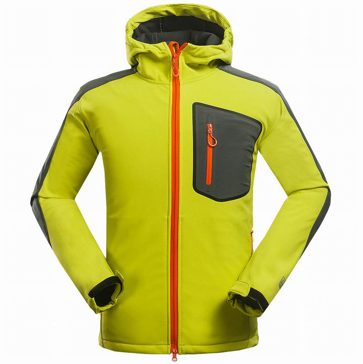 Men’s Outdoor Soft Shell Jacket – Mountaineering & Leisure Sports