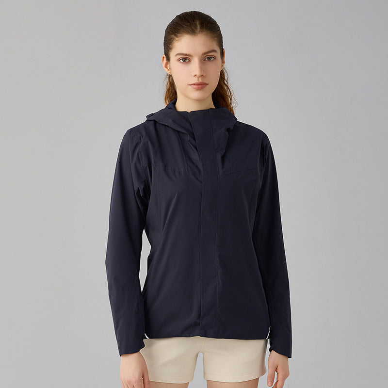 Autumn Winter Wool-Lined Soft Shell Jacket – Windproof & Reflective
