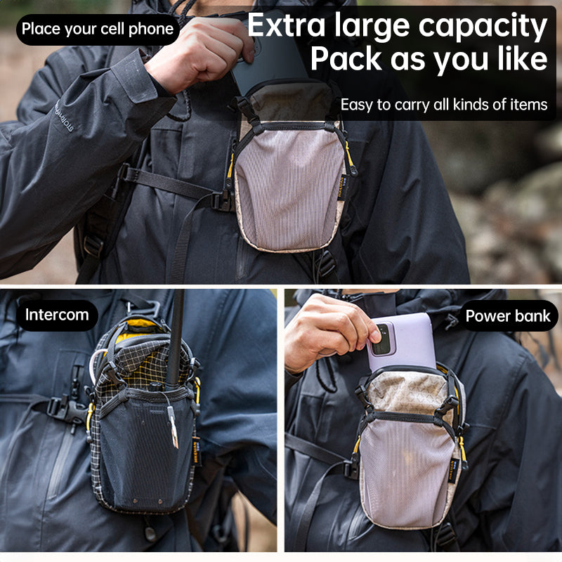 Outdoor Tactical Waist Bag – Expandable, Lightweight Hiking Gear