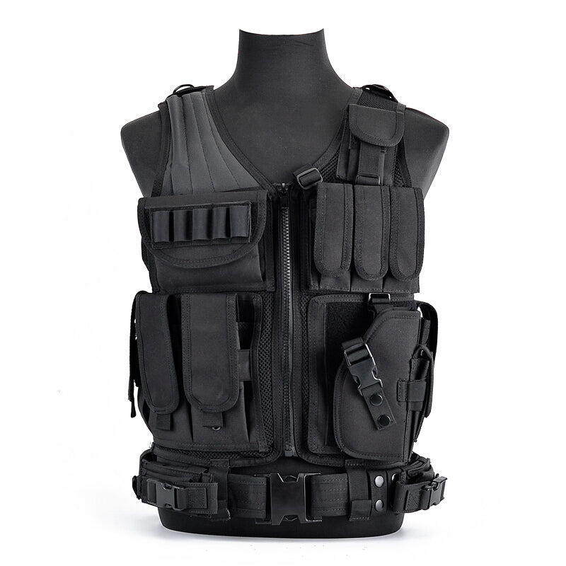 6000D Nylon Multi-Pocket Tactical Vest – Hunting & Outdoor Gear