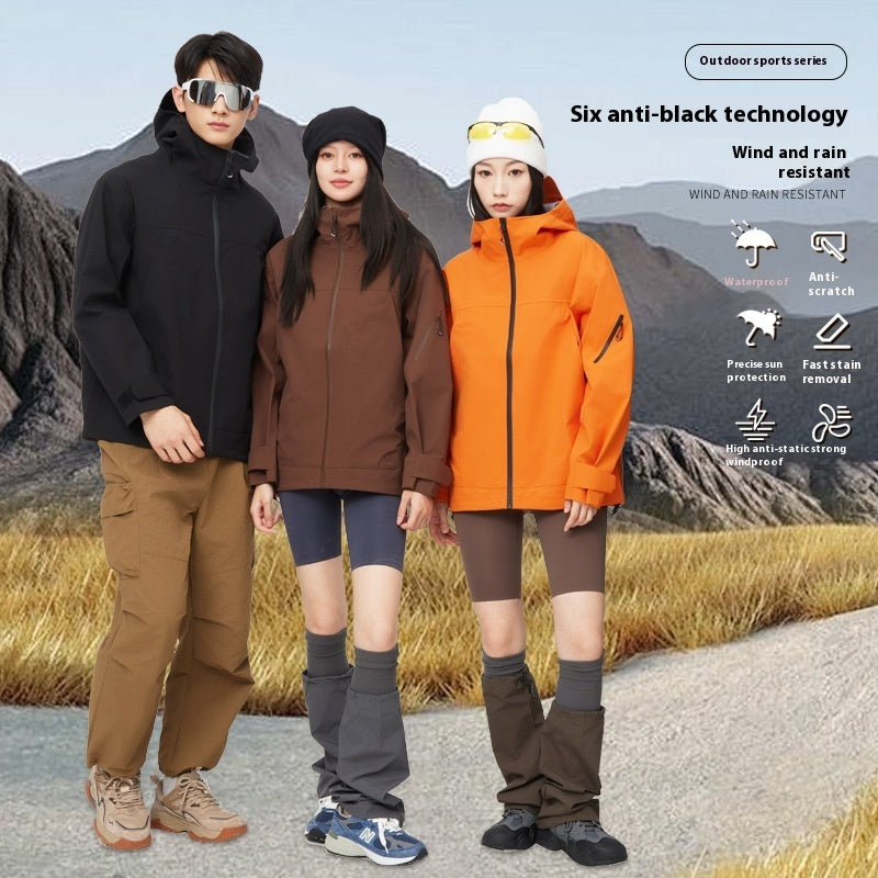 Mountain Hard Shell Jacket – Windproof, Waterproof & Breathable