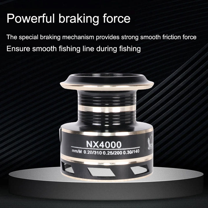 Universal NX Fishing Rod Reel Long Range Metal Spinning
