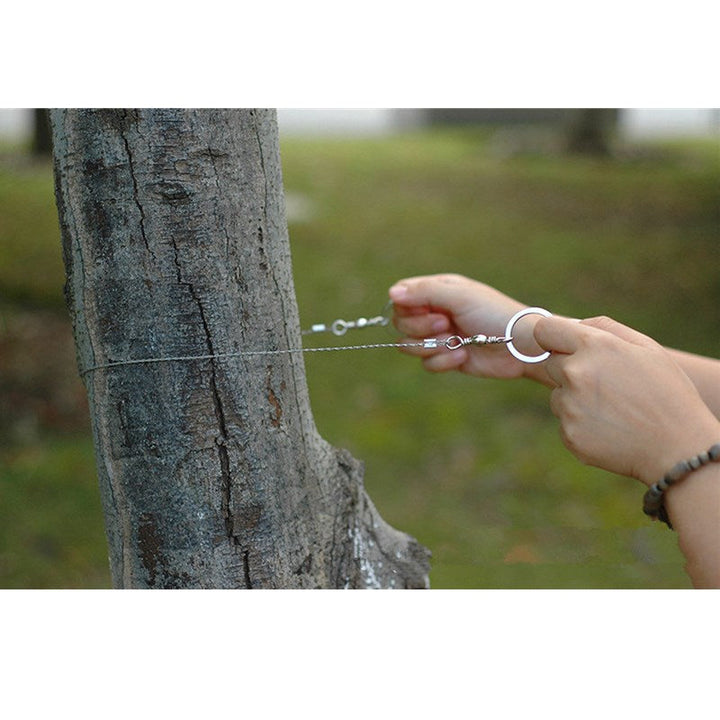 Hand Chain Saw Survival Steel Wire Saw Outdoor Camping Tool
