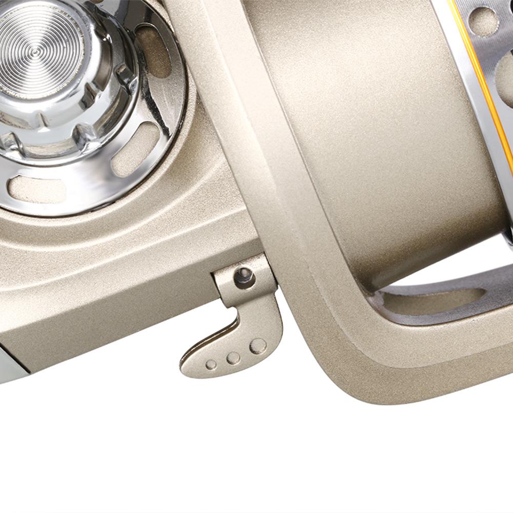 Lightweight Metal LC1000-7000 Series 5.5:1 Spinning Trolling Reel