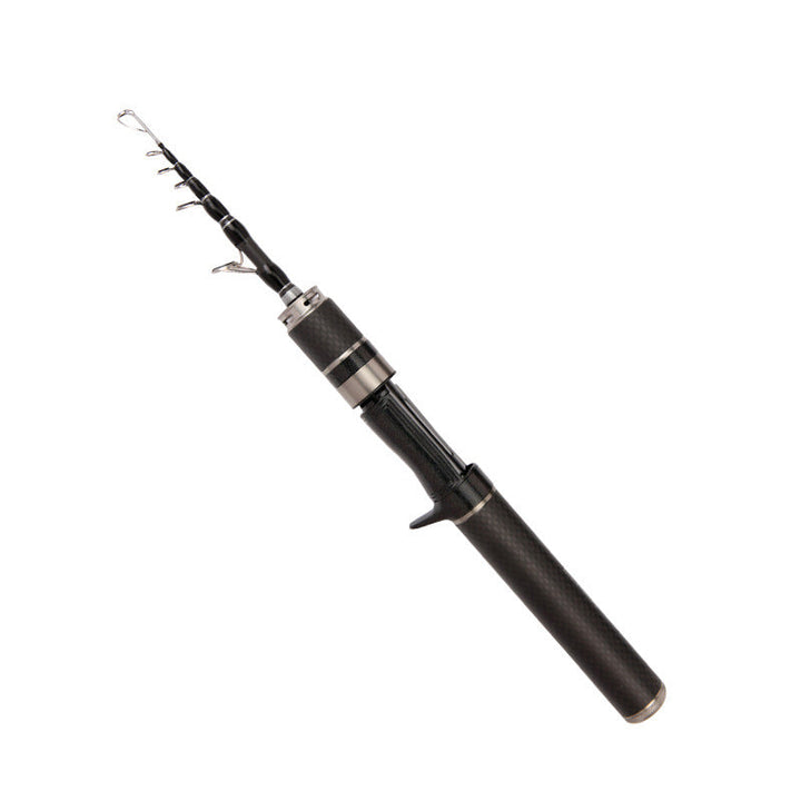 Portable Short Carbon Fiber Telescopic Fishing Rod Sea