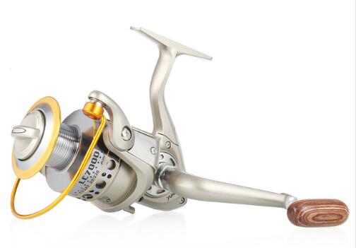 Lightweight Metal LC1000-7000 Series 5.5:1 Spinning Trolling Reel