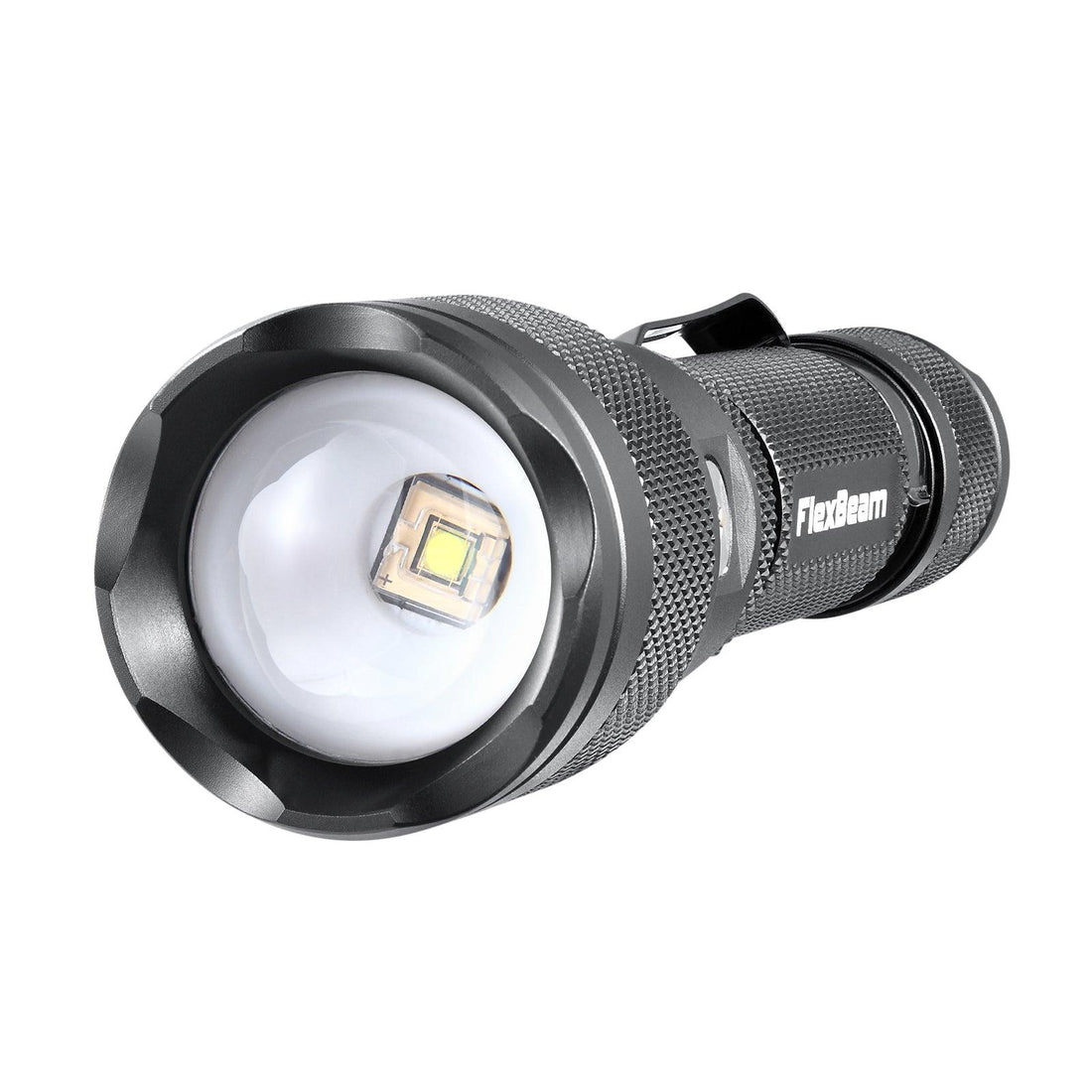 1200LM Zoom Hunting Flashlight – 700M Range, Gun & Bike Mount