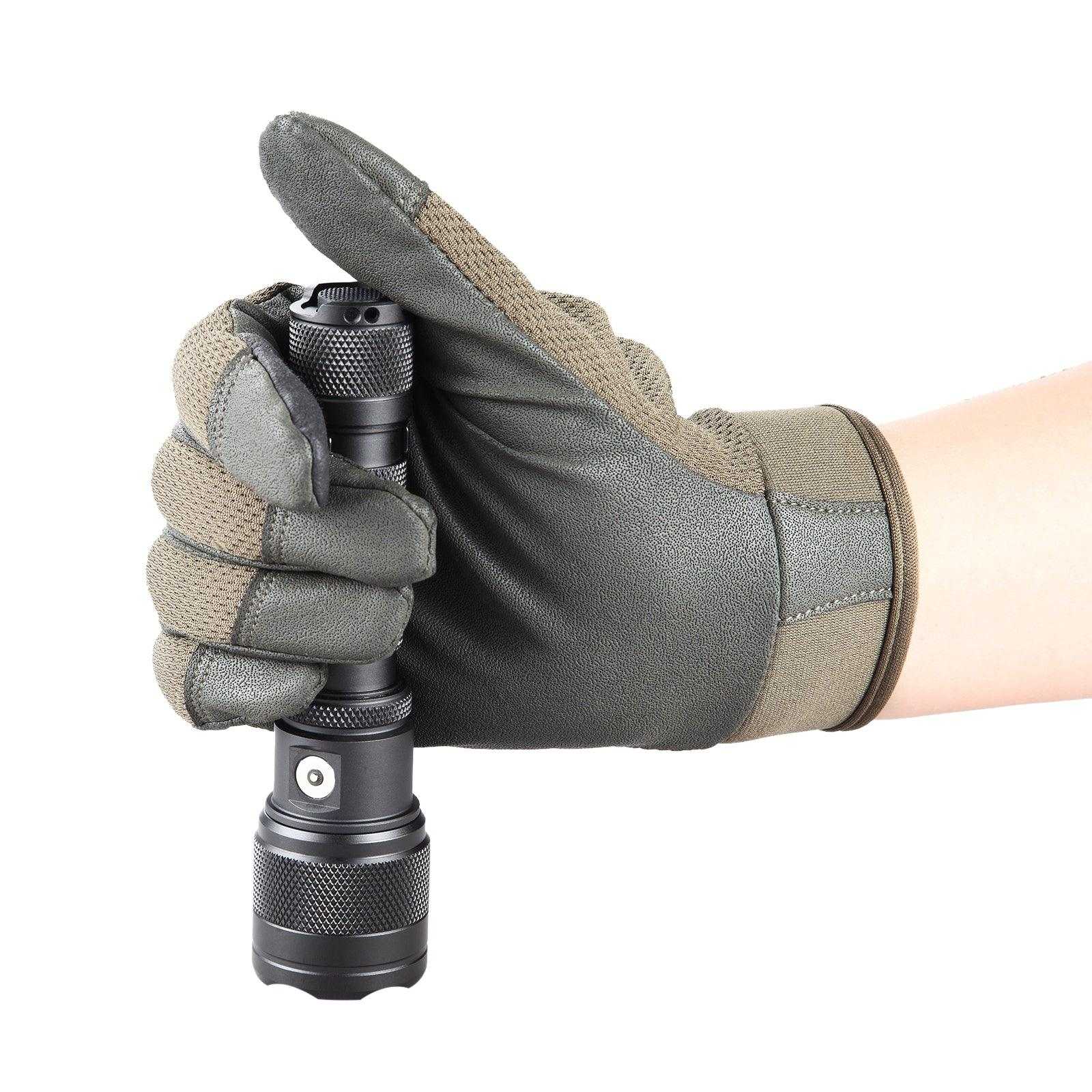 1200LM Zoom Hunting Flashlight – 700M Range, Gun & Bike Mount