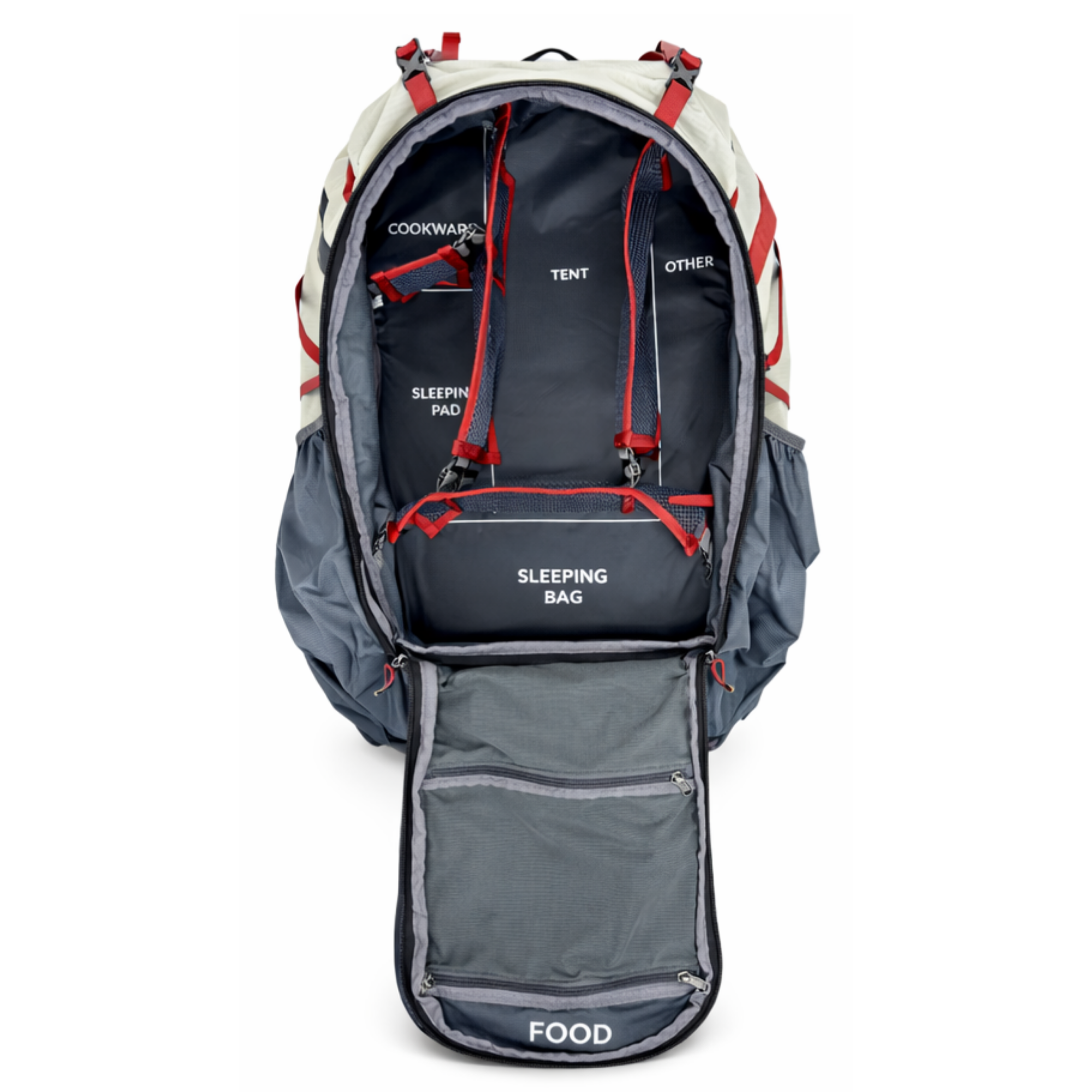 TR 50 Overnight Hiking Backpack – Durable & Spacious
