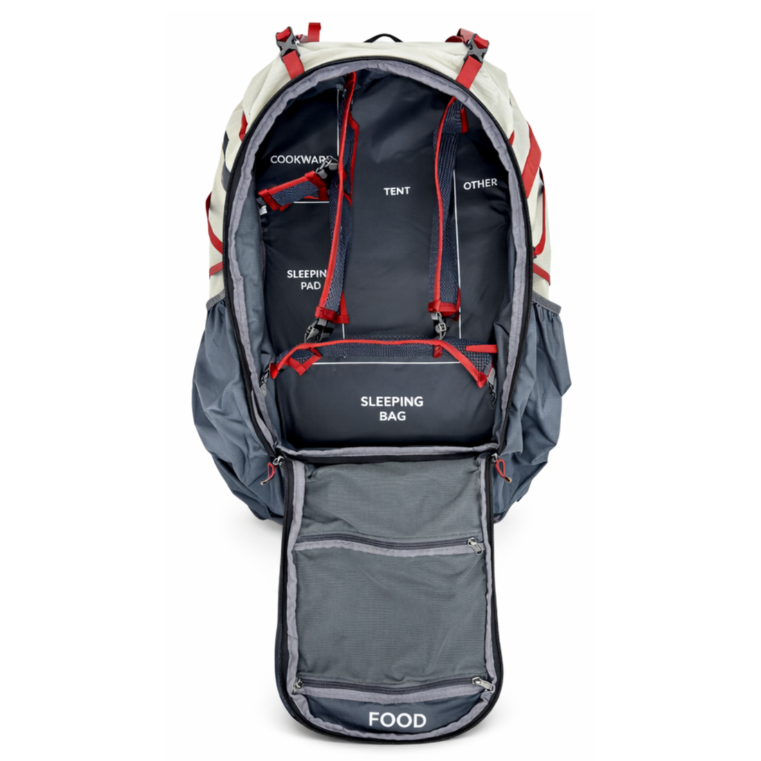 TR 50 Overnight Hiking Backpack – Durable & Spacious