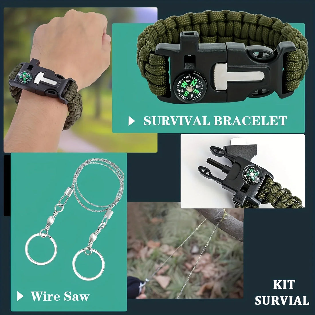 Ultimate 20-in-1 Survival Gear Kit