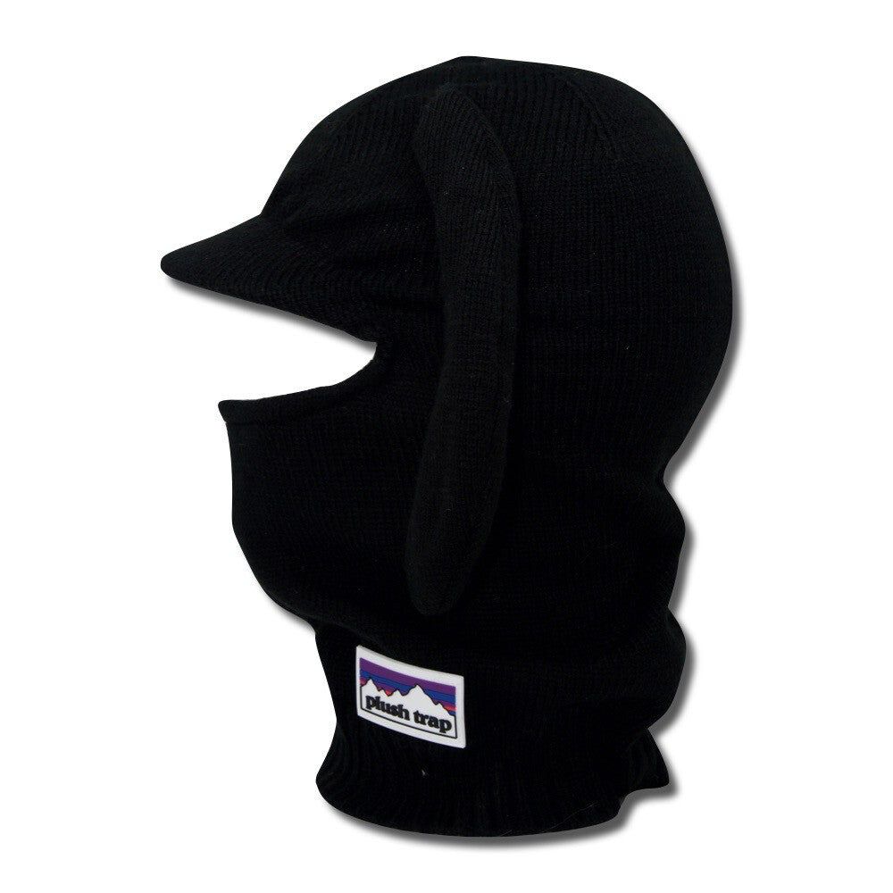 Black Brim 1-Hole Balaclava – Ski Mask for Winter & Tactical