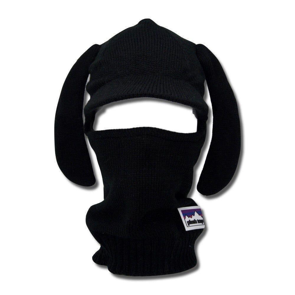 Black Brim 1-Hole Balaclava – Ski Mask for Winter & Tactical