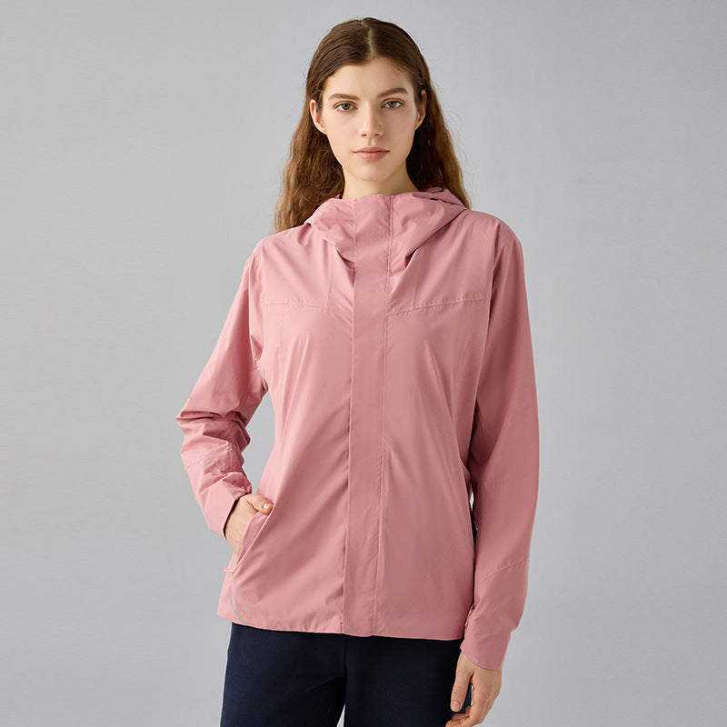 Autumn Winter Wool-Lined Soft Shell Jacket – Windproof & Reflective