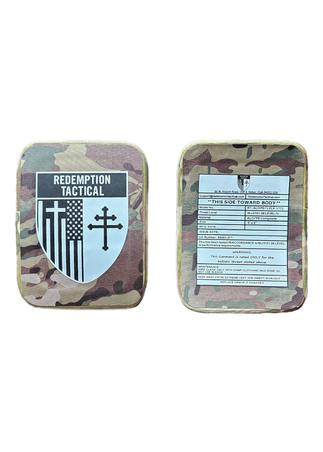Redemption Crusader 2.0 V4 Armor Full Kit – Lightweight Level IV